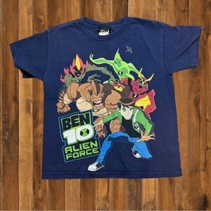 Ben 10 Alien Force Graphic T-Shirt – Kids Medium